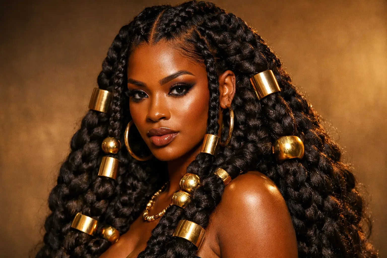 The Jumbo Fulani Braids