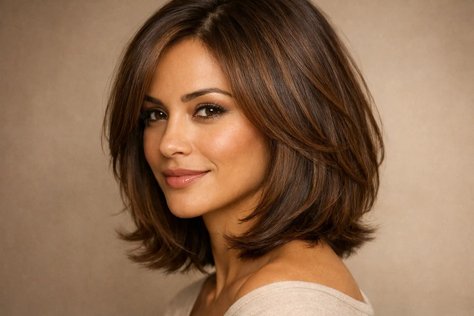 The Layered Long Bob