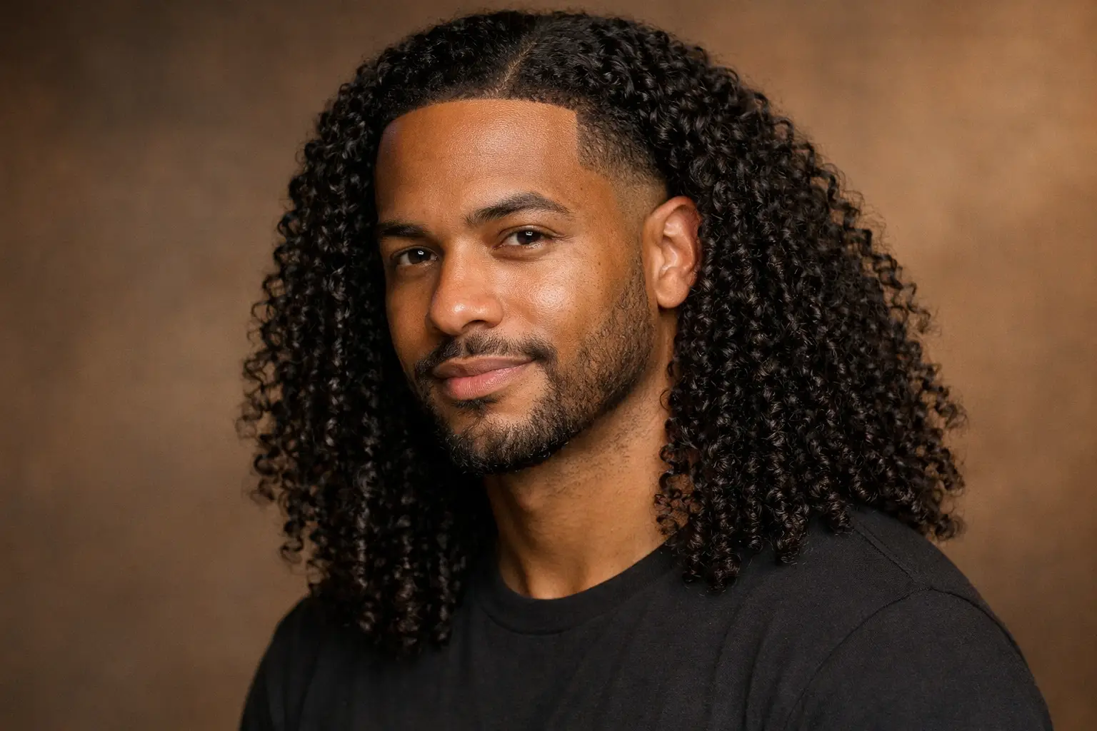 The Long Curly Shape Up and Trim