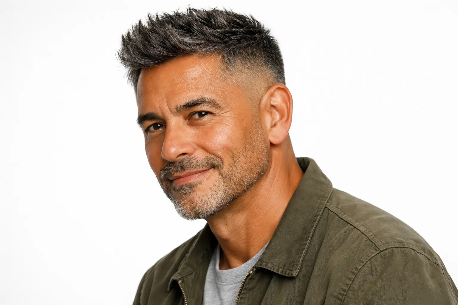 The Low Fade with Textured Top