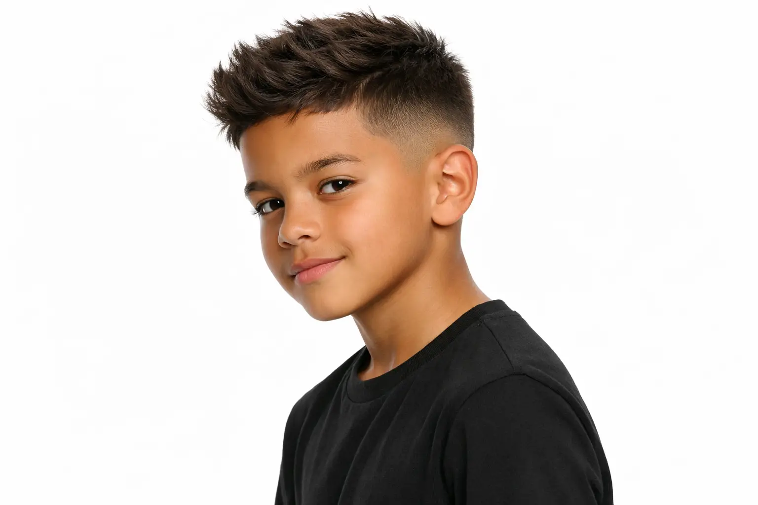 The Low Fade with Textured Top