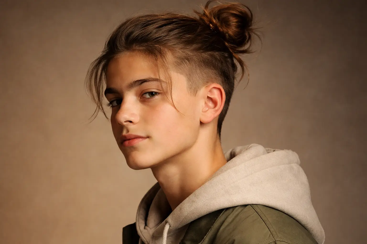 The Man Bun with Undercut