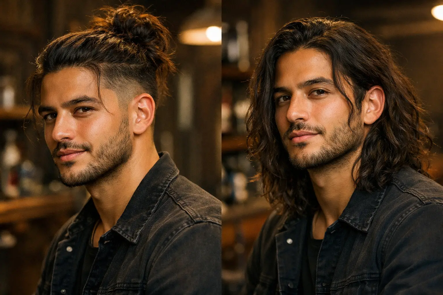 The Messy Bun with Undercut