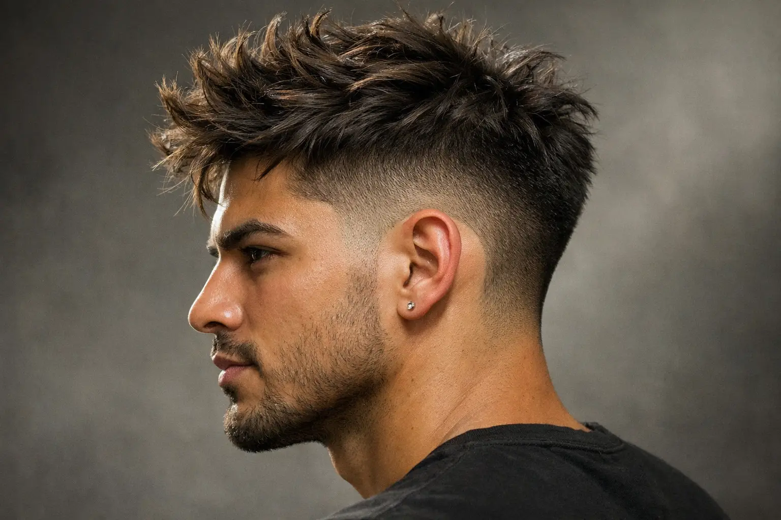 The Messy Burst Fade