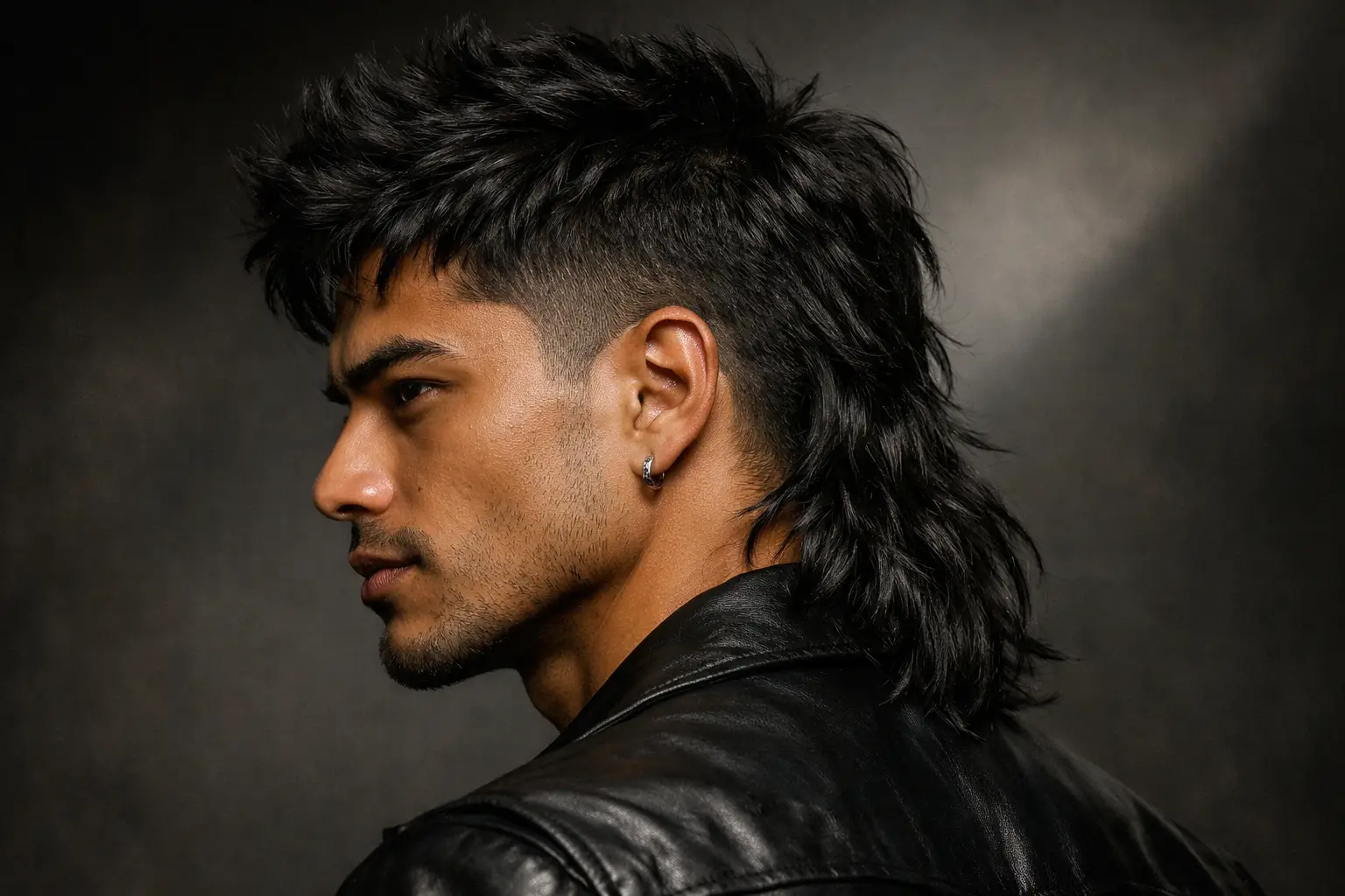 The Messy Textured Mullet