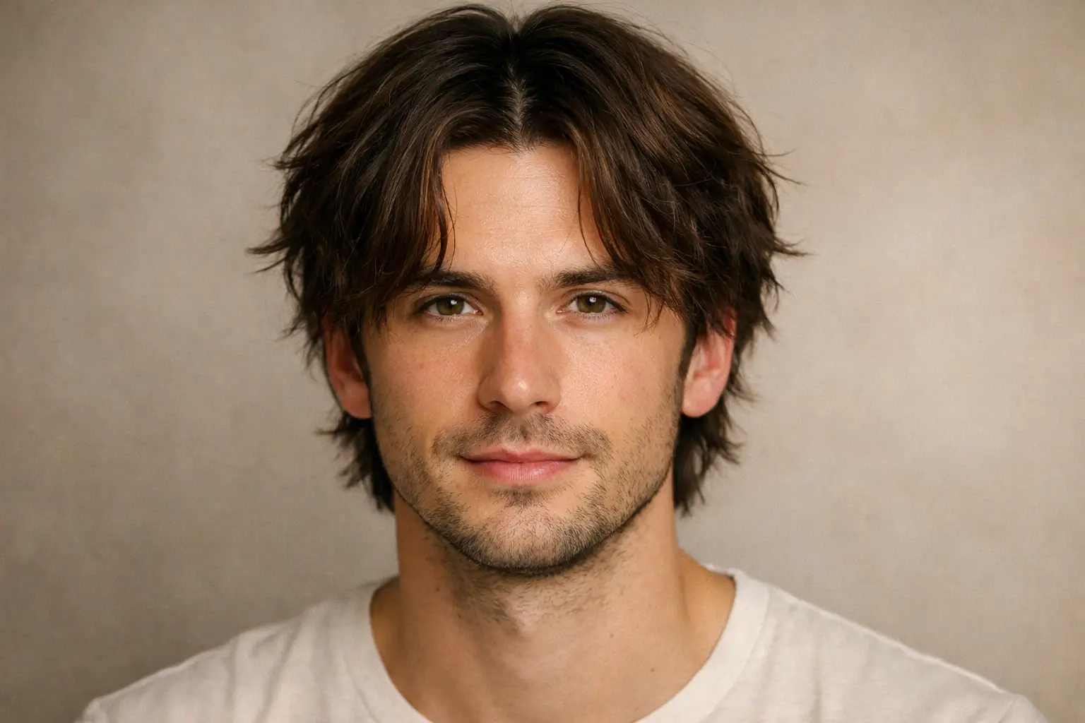 The Messy Tousled Middle Part