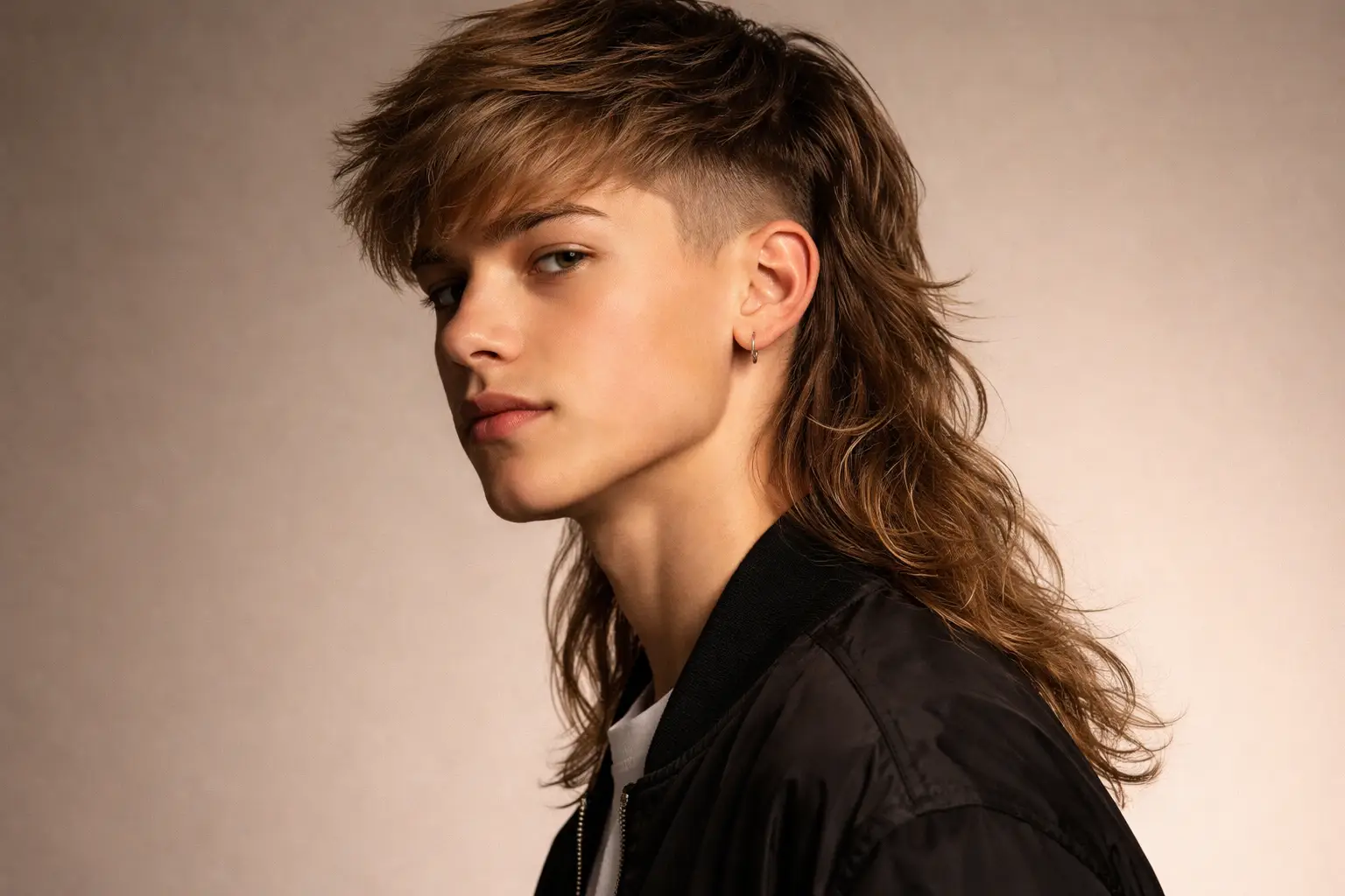 The Modern Mullet Long Style