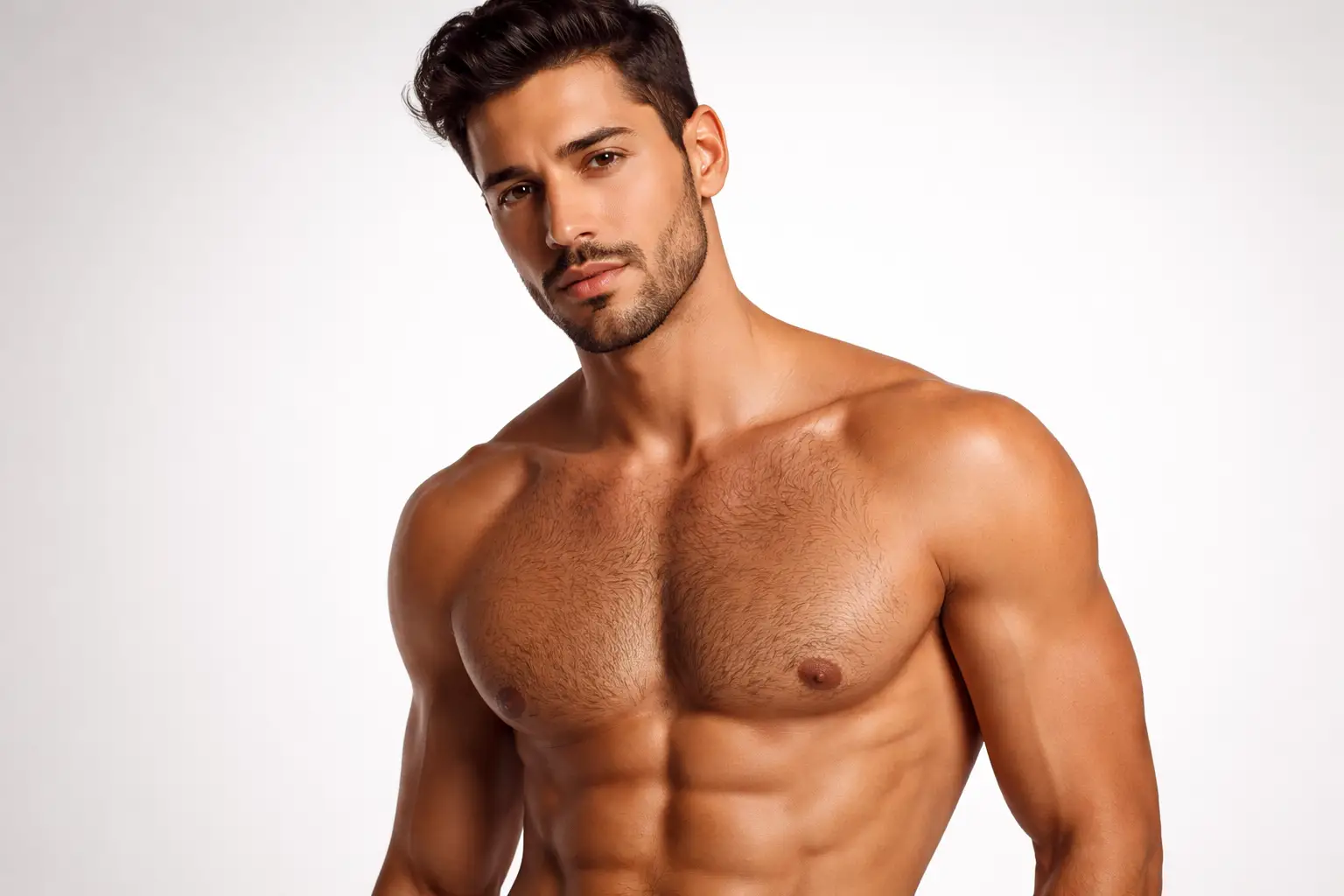 The Naturally Trimmed Chest Look