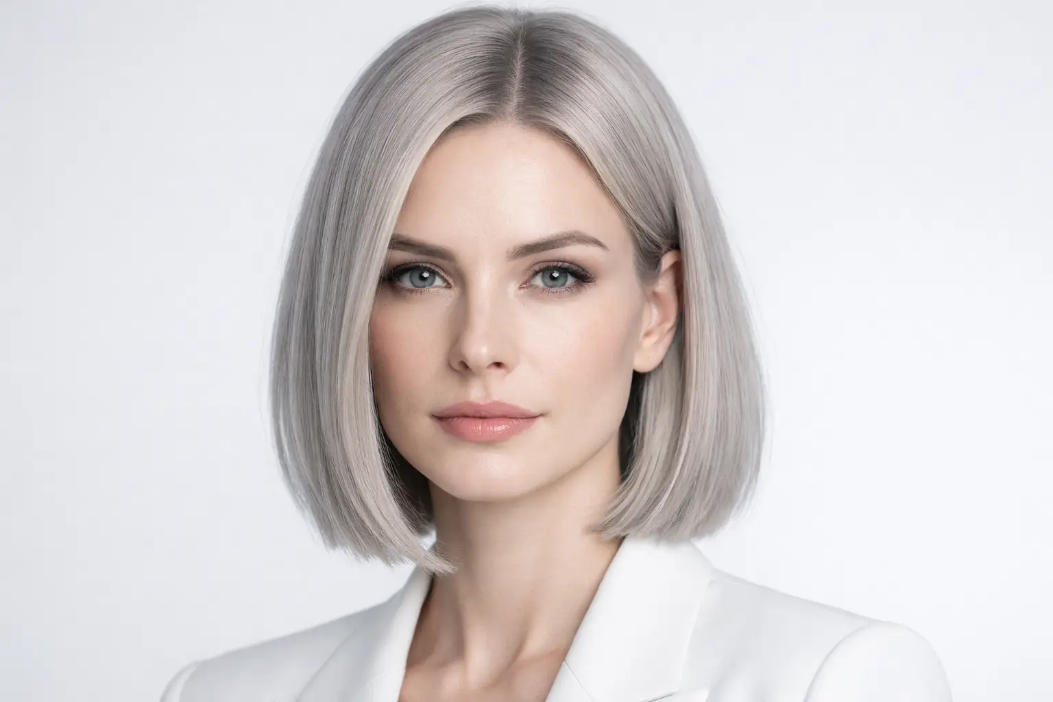 The Old Money Bob with Inward Curled Ends