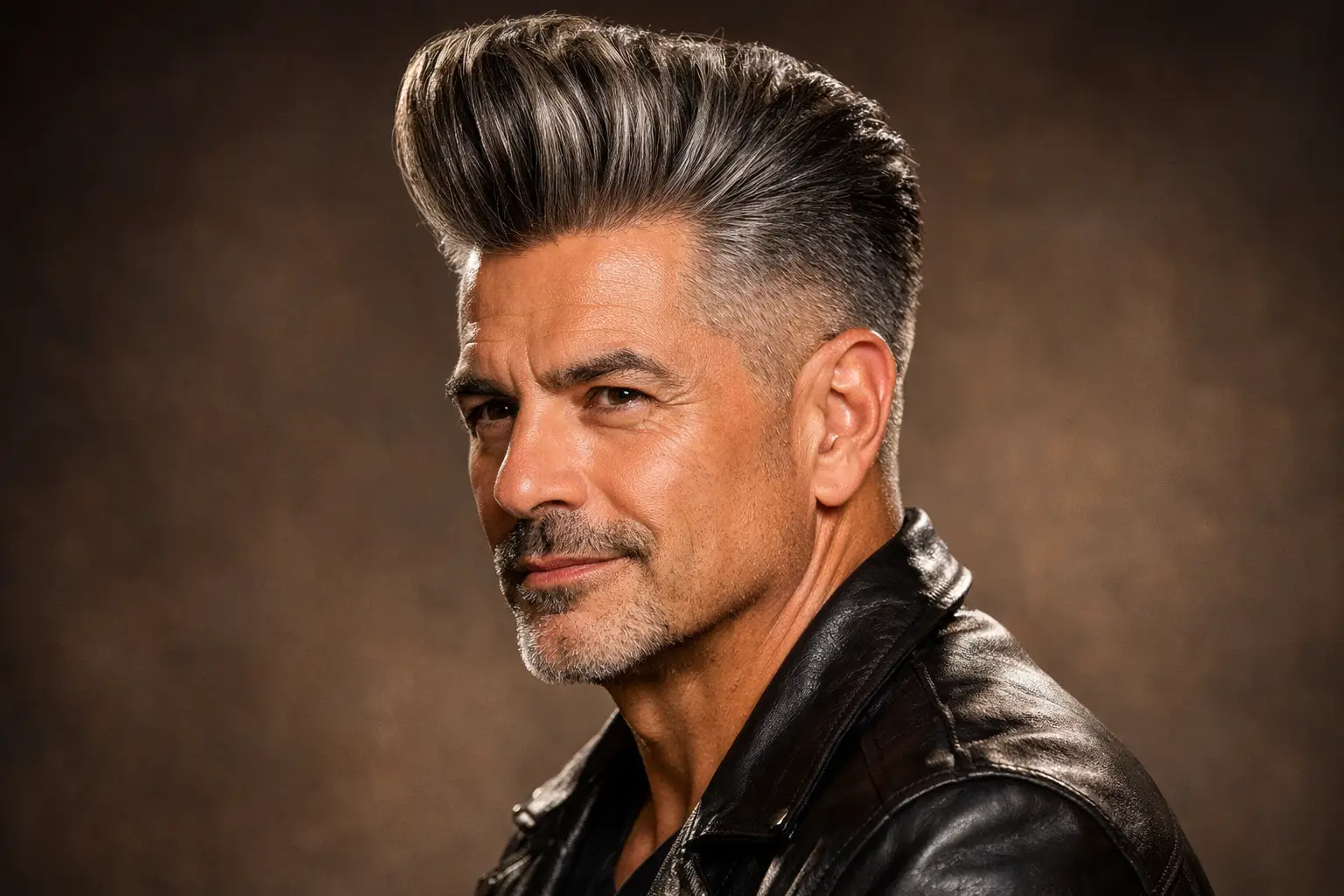 The Pompadour with Fade