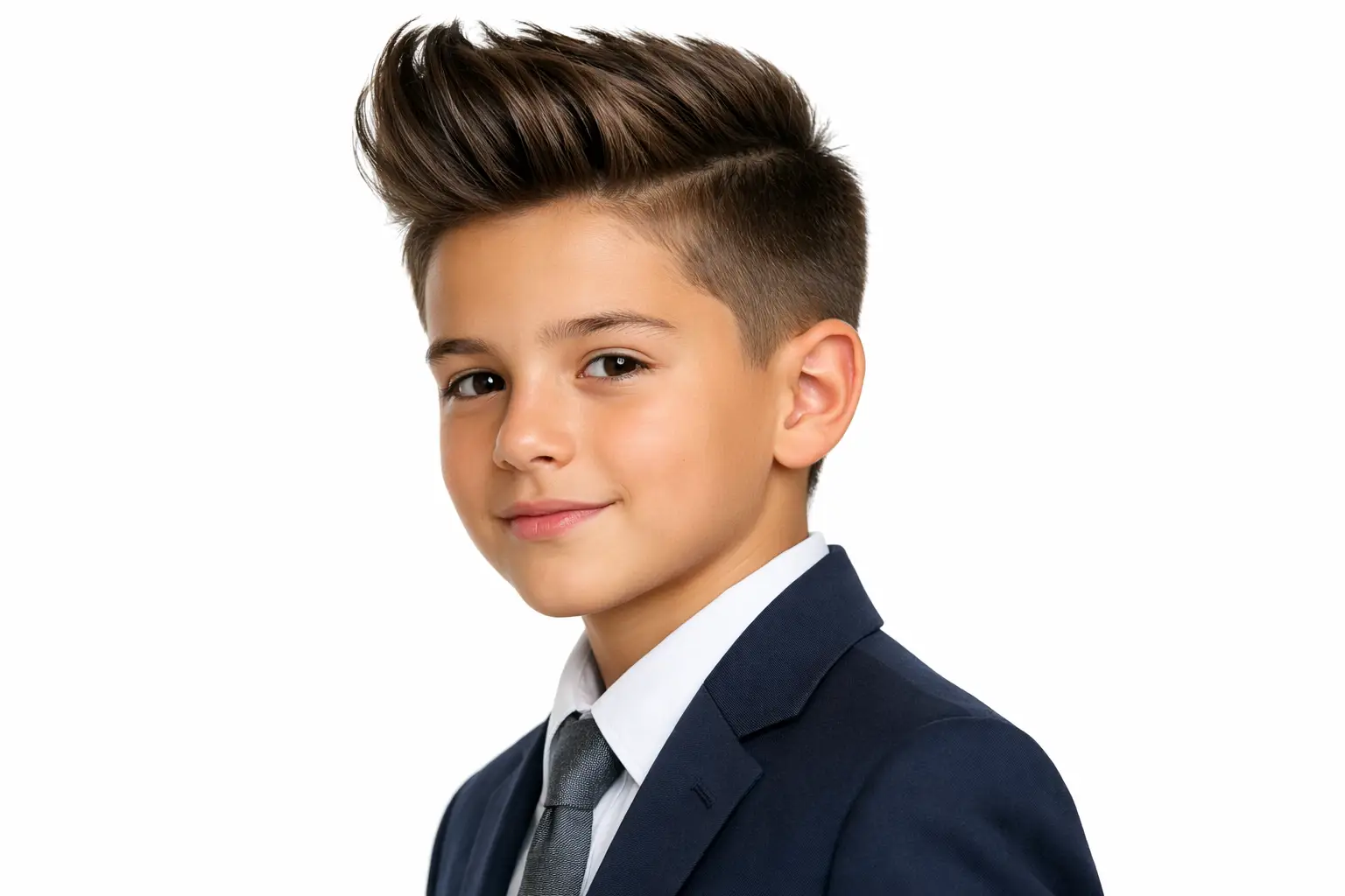 The Quiff with Tapered Sides