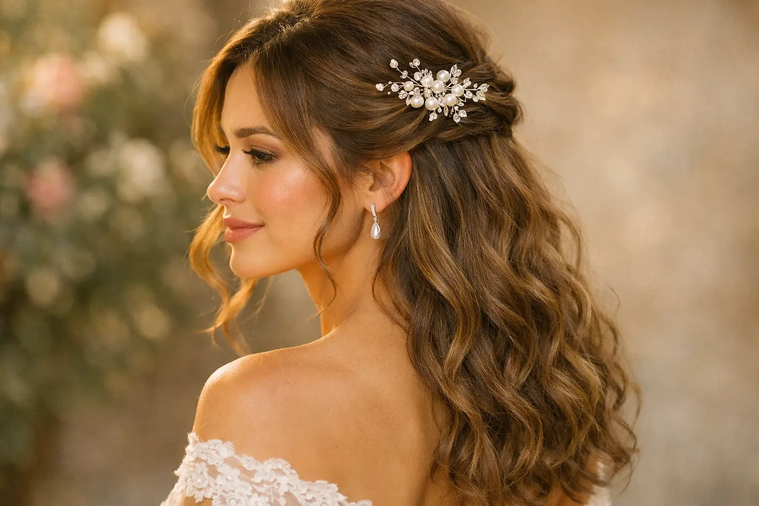 The Romantic Half-Up Half-Down