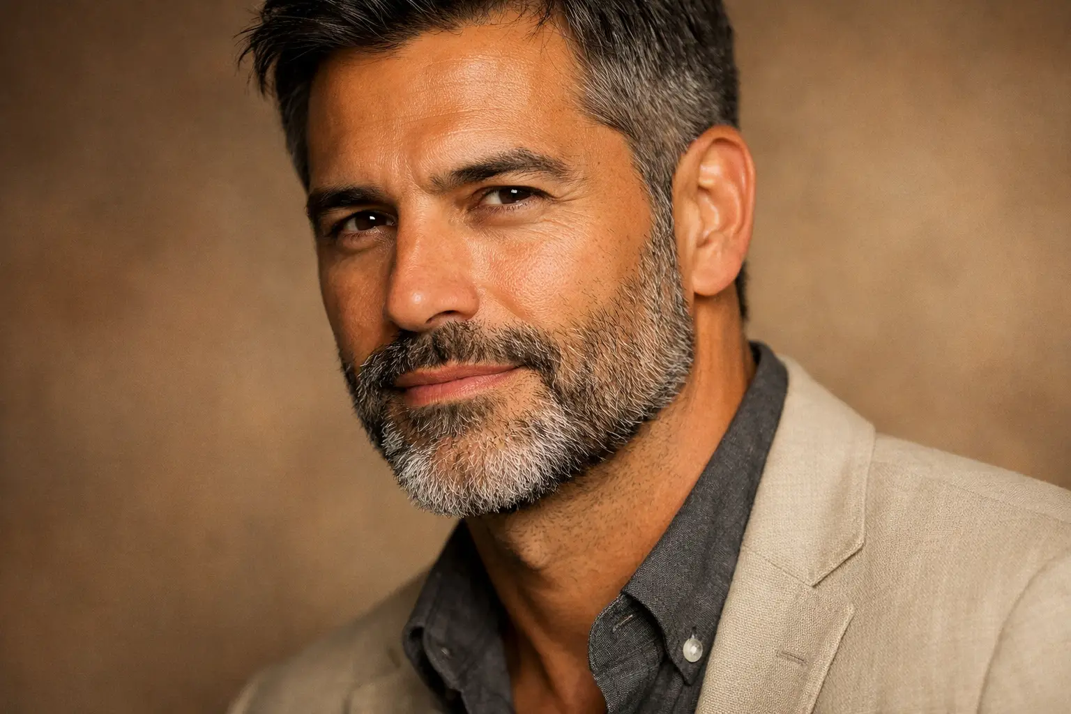 The Salt and Pepper Short Beard