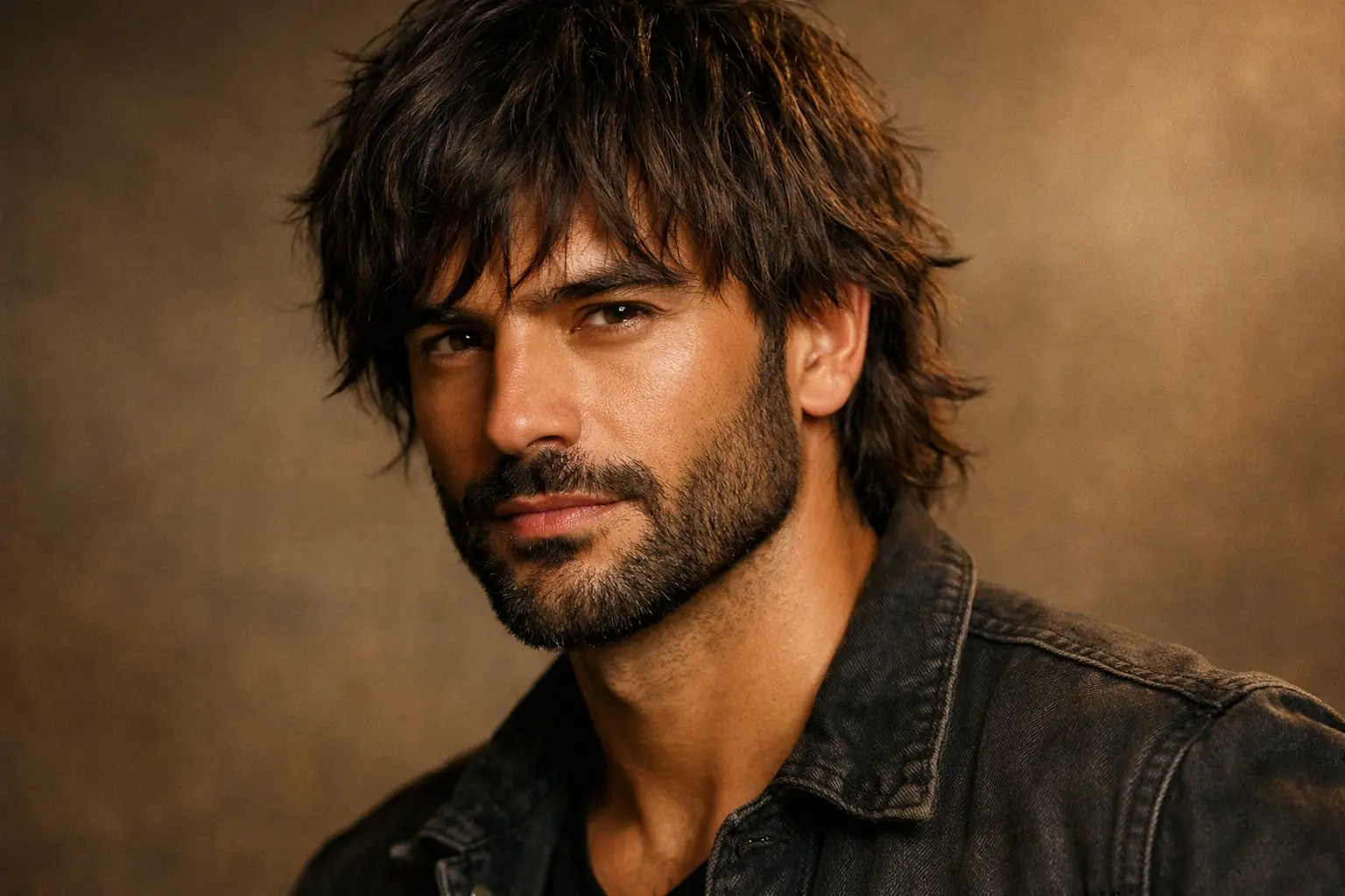 The Shaggy Haircut with Beard