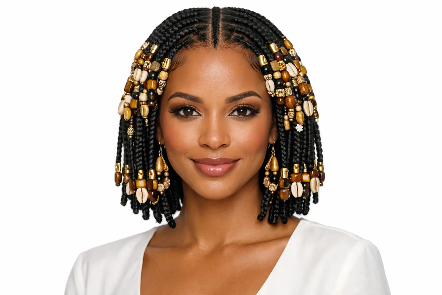 The Short Fulani Braids