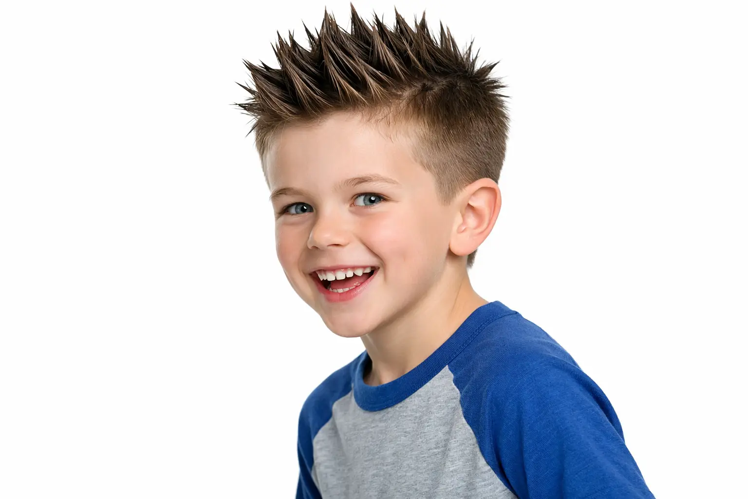 The Short Spiky Hair Design