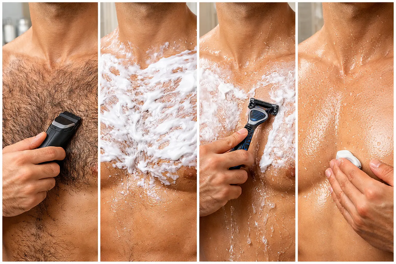 The Step-by-Step Chest Shaving How-To Guide