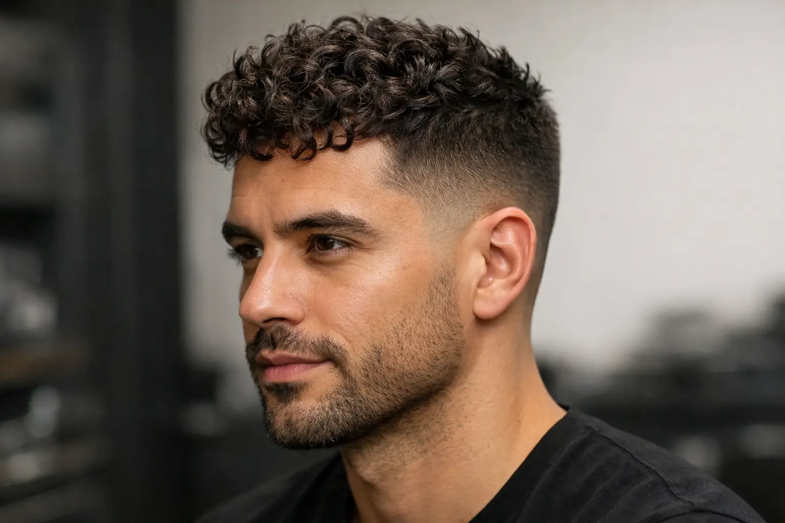 The Textured Crop with Curls