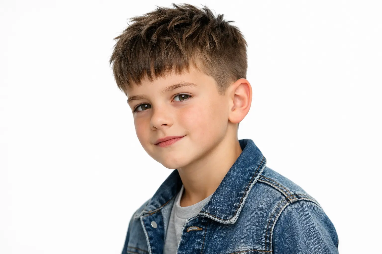 The Textured Crop with Fringe