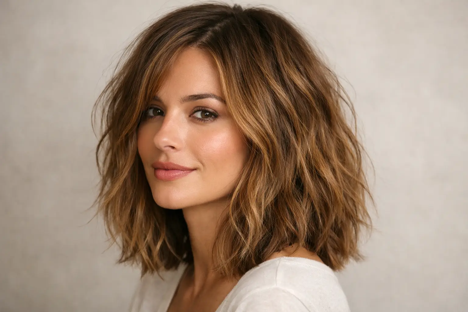 The Textured Long Bob