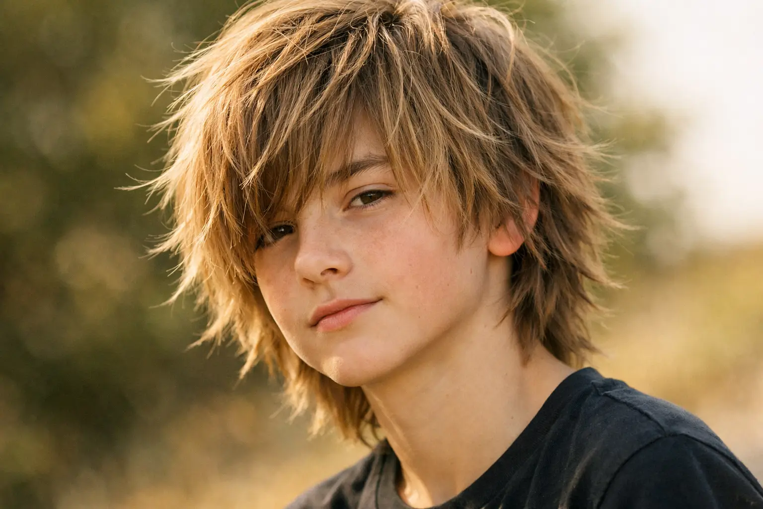 The Textured Shag with Choppy Layers