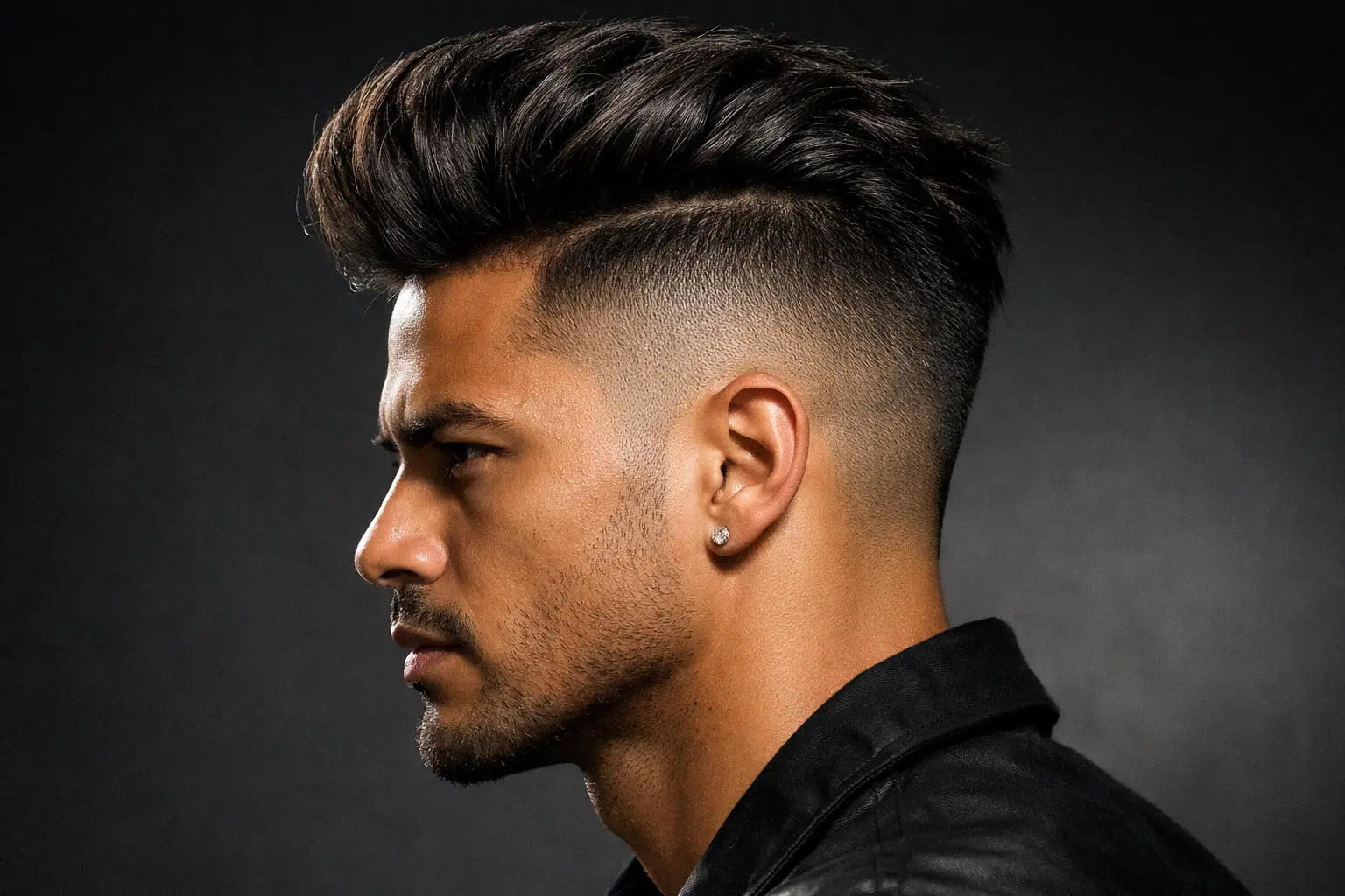 The Undercut Pompadour