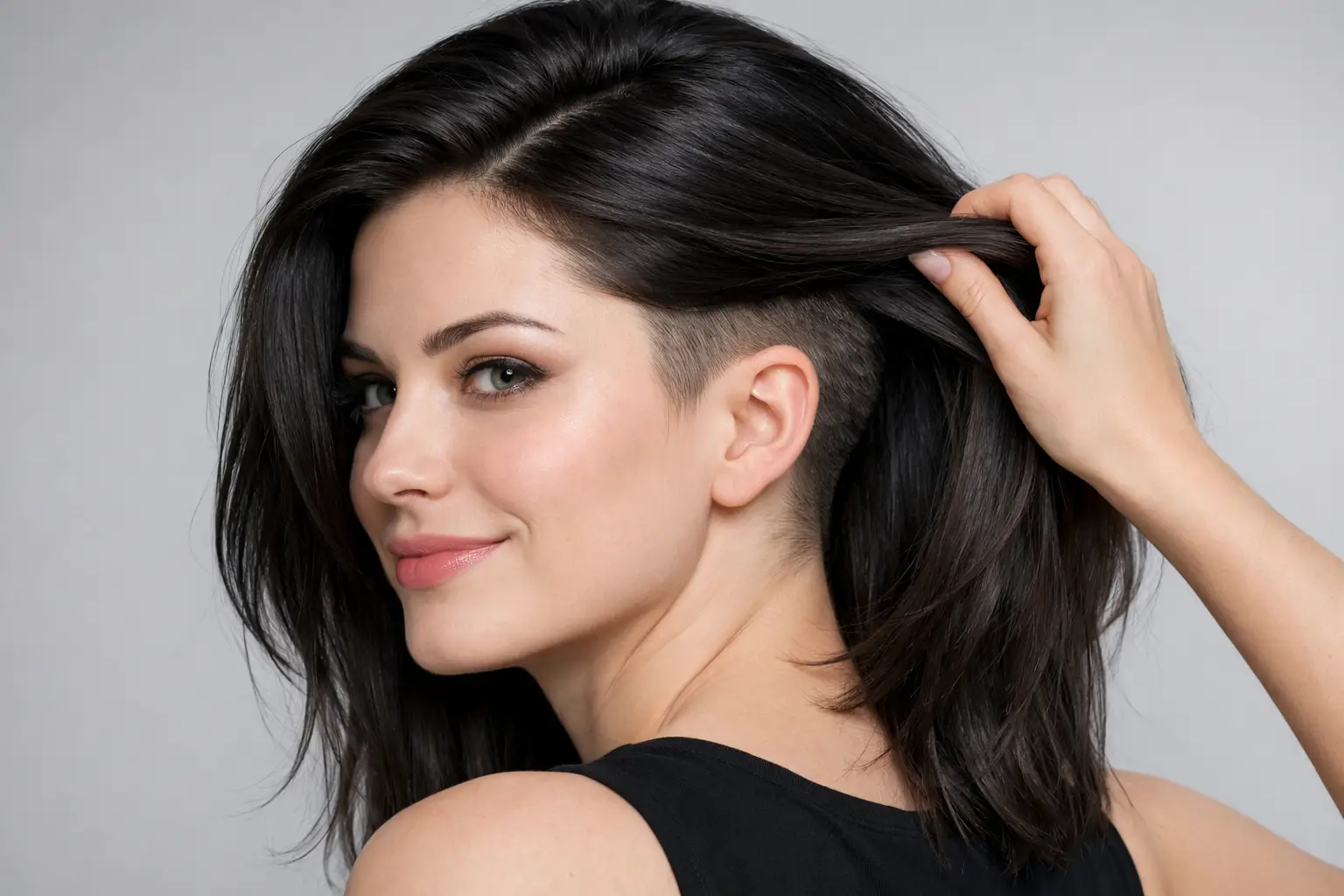 The Undercut for Thick Hair