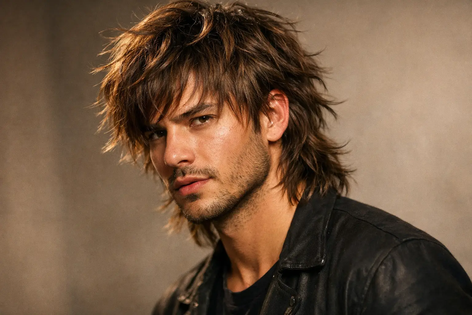 The Wolf Cut Messy Style