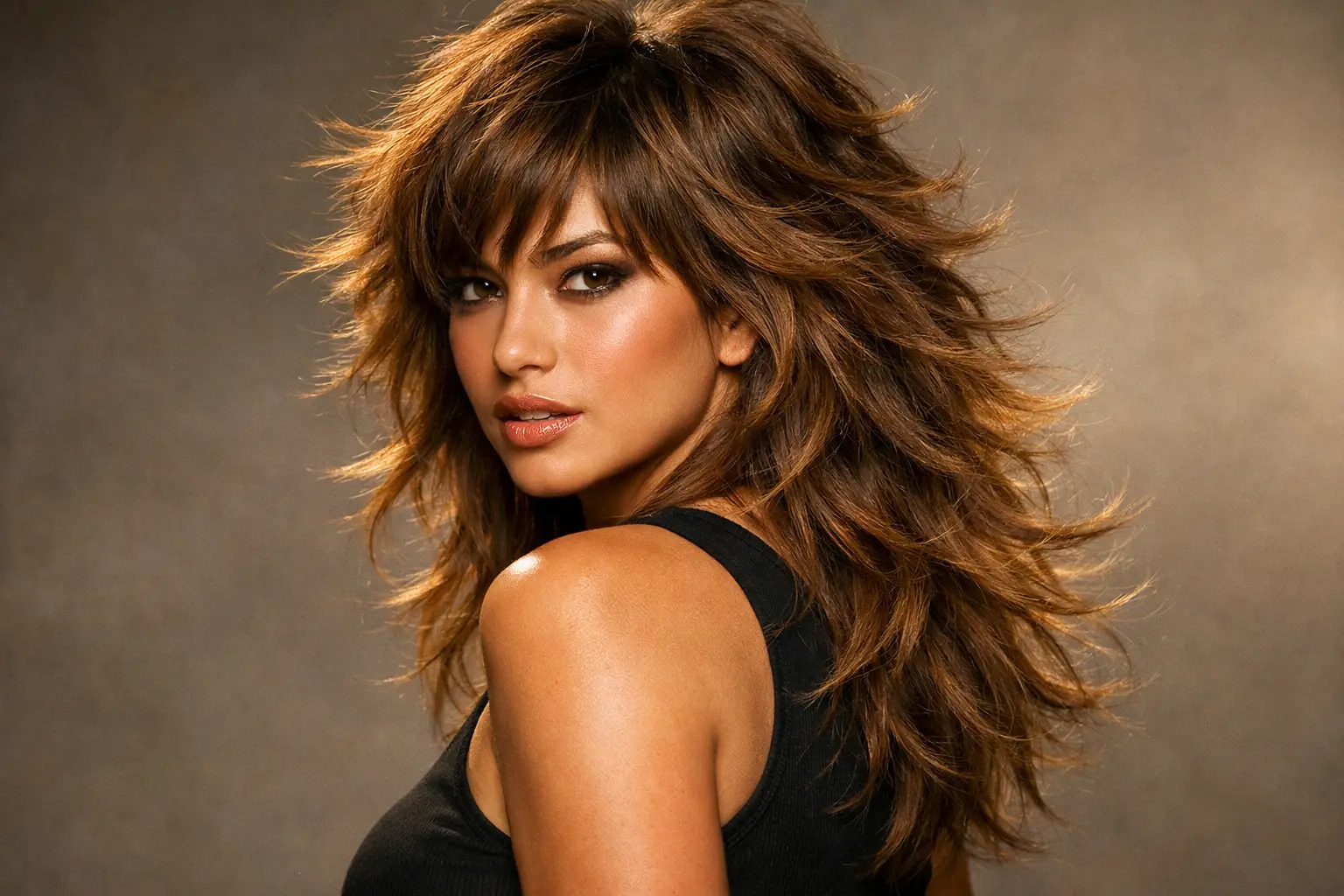 The Wolf Cut for Thick Hair