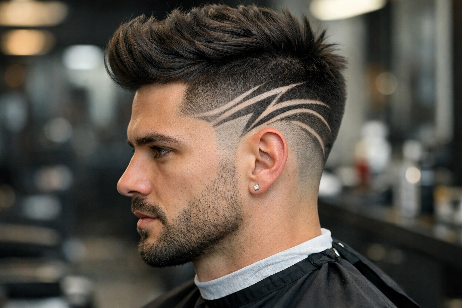 Undercut with Design Lines