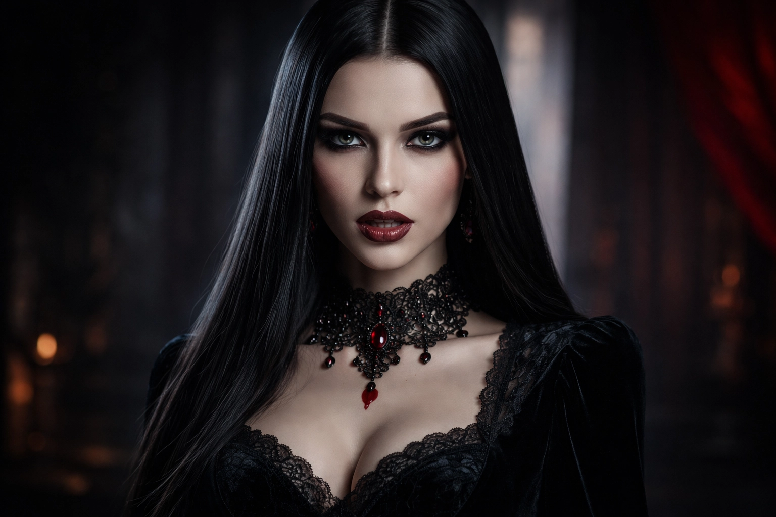 Vampire Sleek Hair