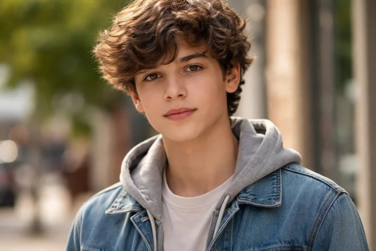 Wavy Hair Natural Style