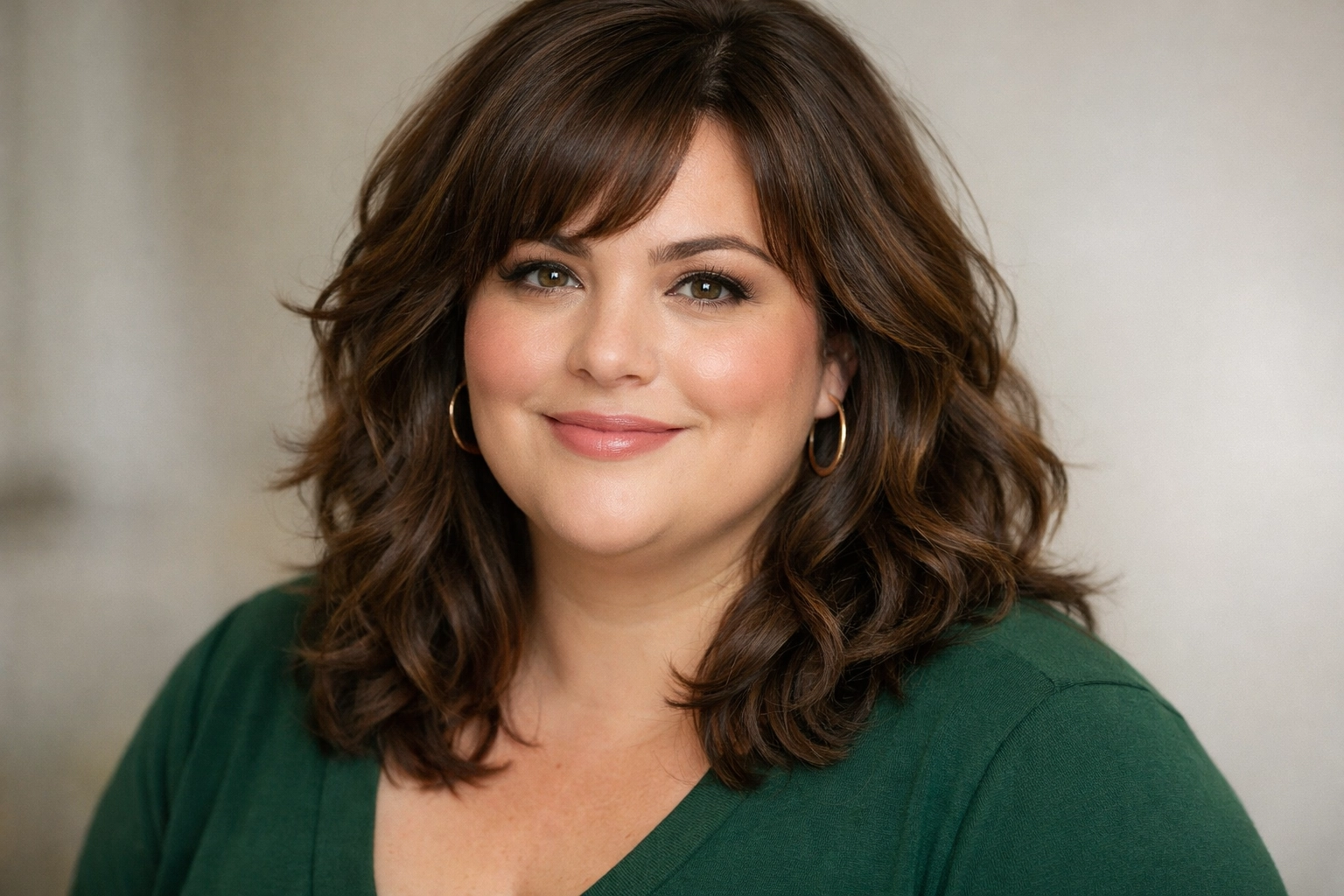 Wavy Layered Hairstyle