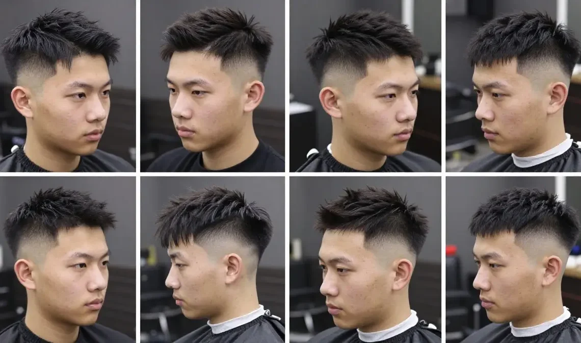 modern bold textured fade haircuts for men