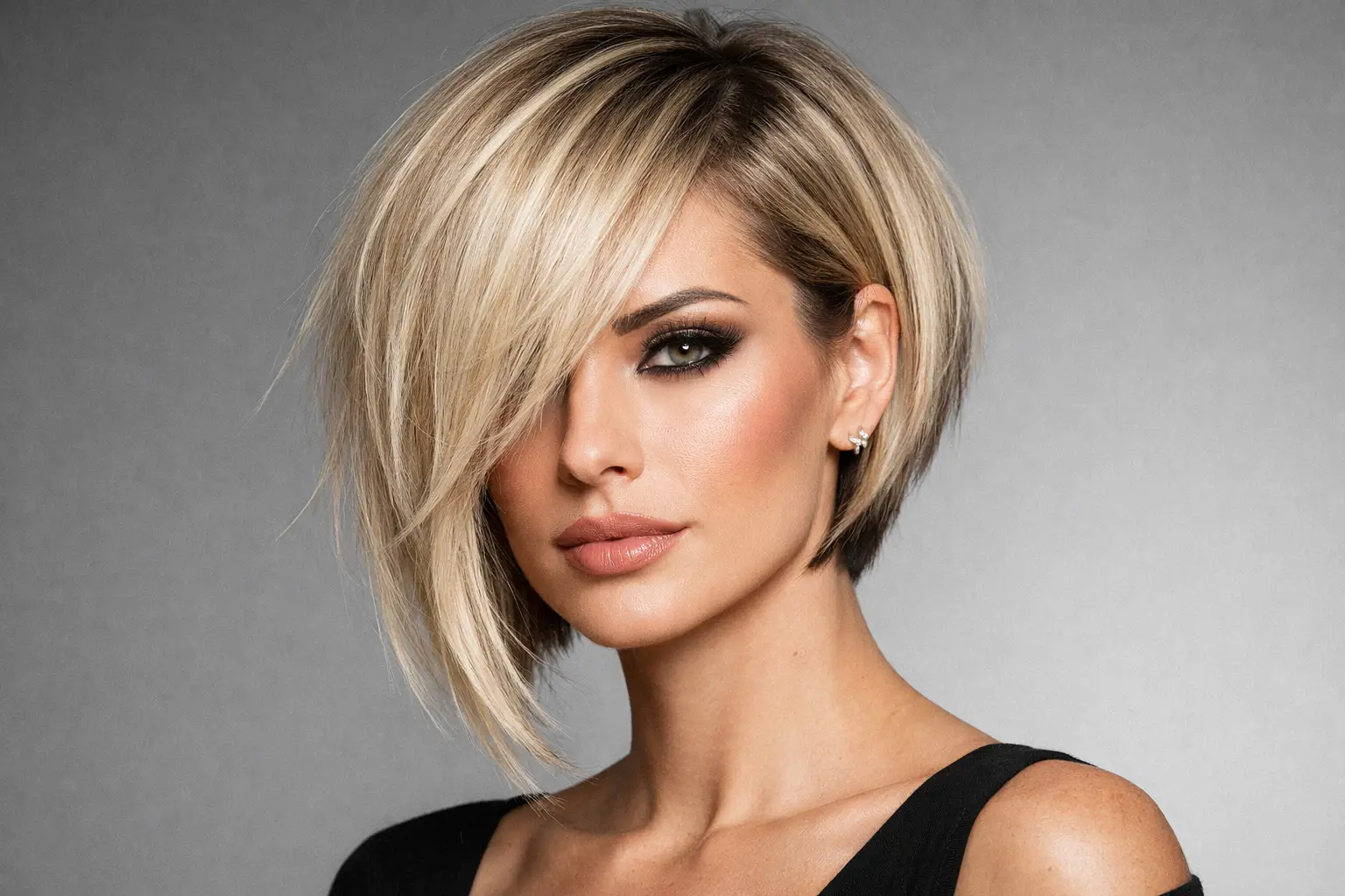 Asymmetrical Bob Style