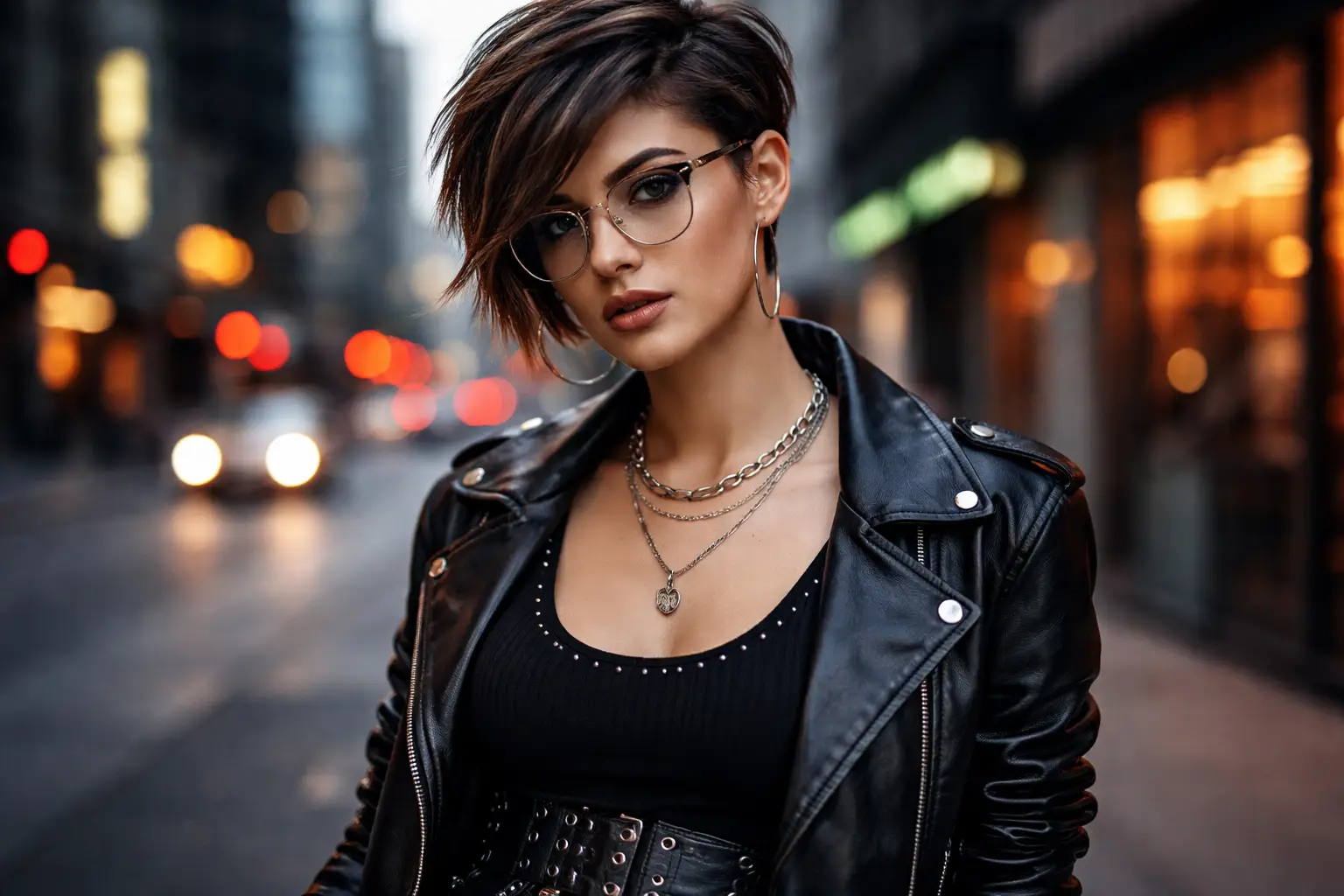 Asymmetrical Pixie Cut