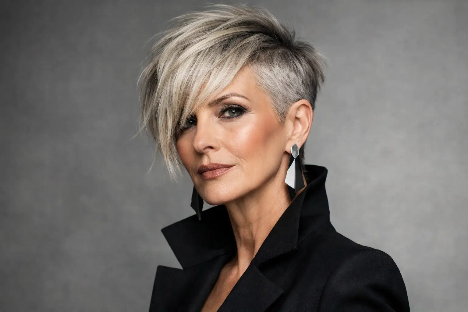 Asymmetrical Pixie Cut