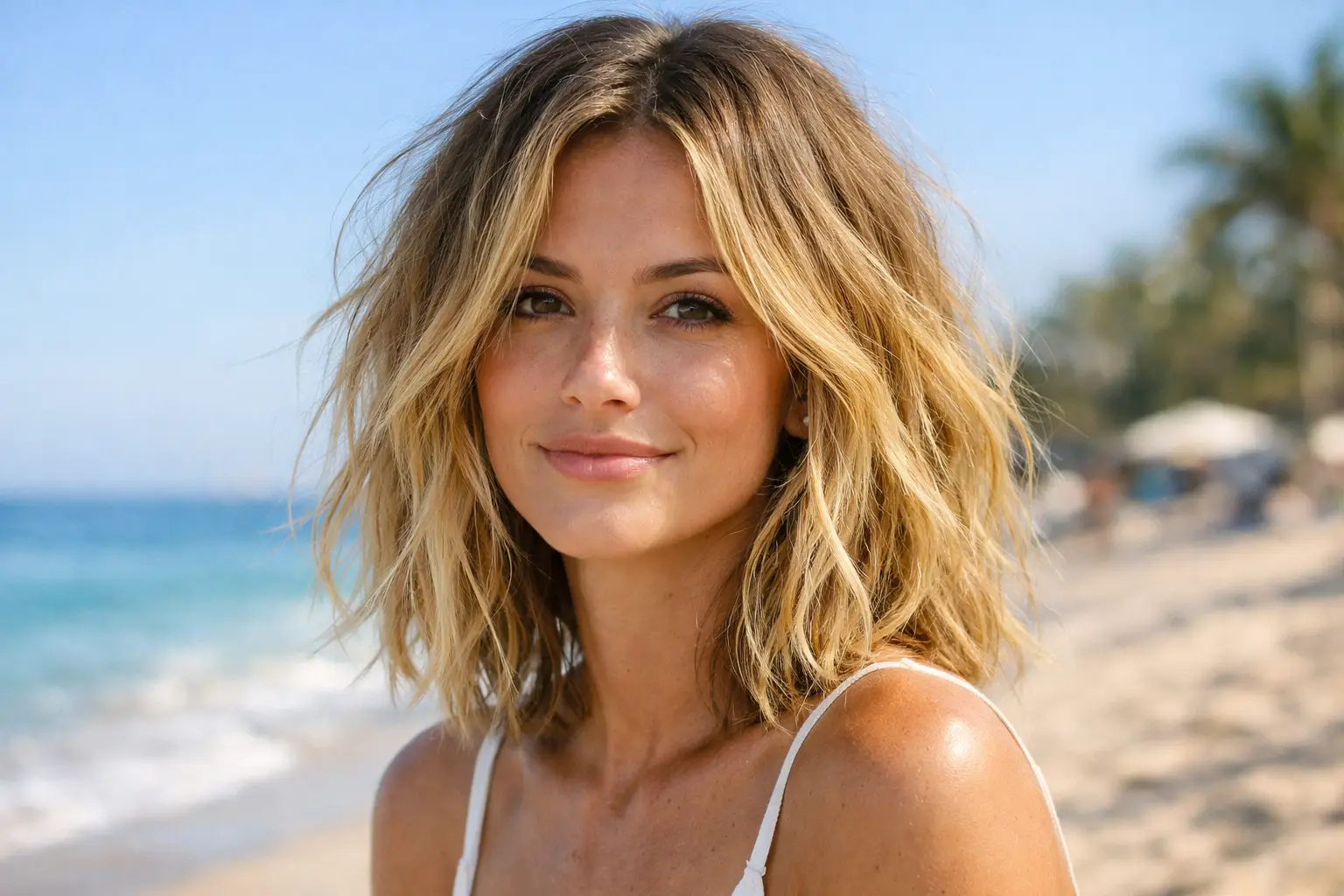 Beachy Lob Style