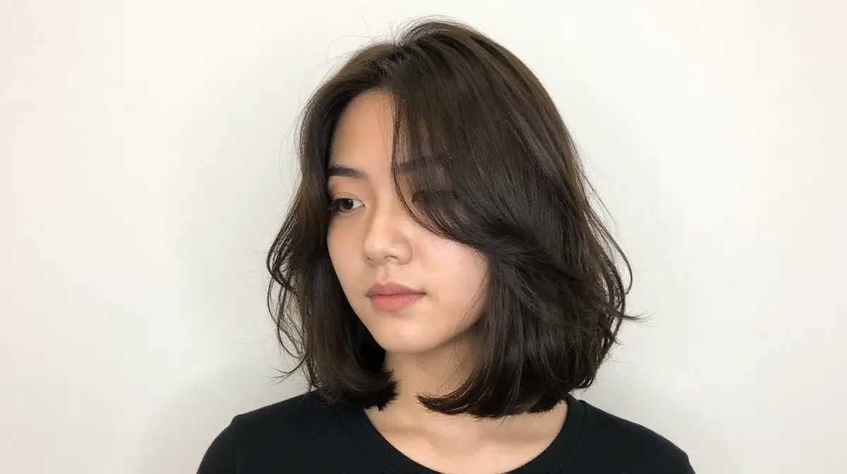 Blunt Cut Lob with Soft Waves