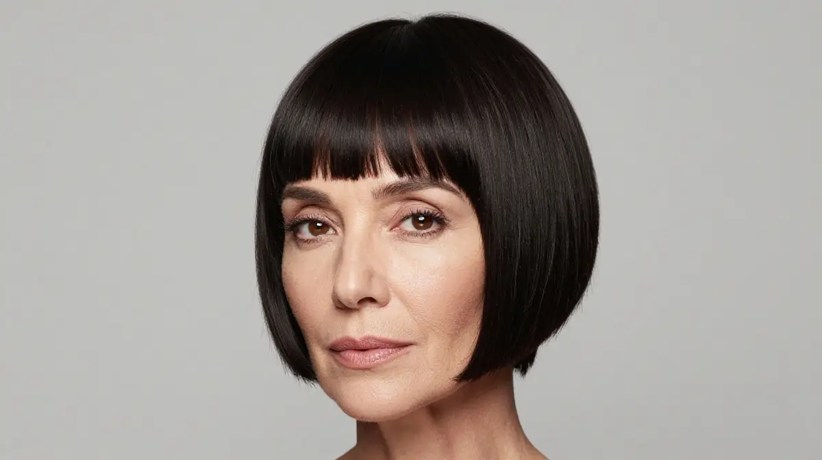 Blunt Fringe Pixie