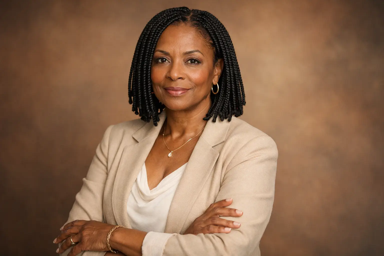 Box Braids Medium Length Classic Style