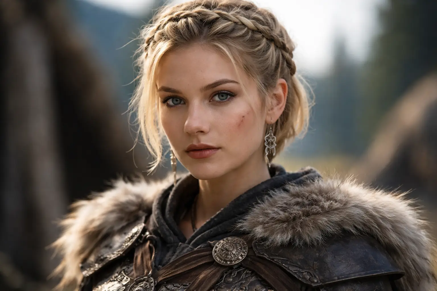 Braided Crown Short Hair