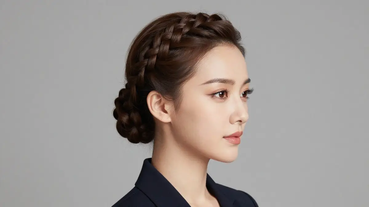 Braided Crown Style