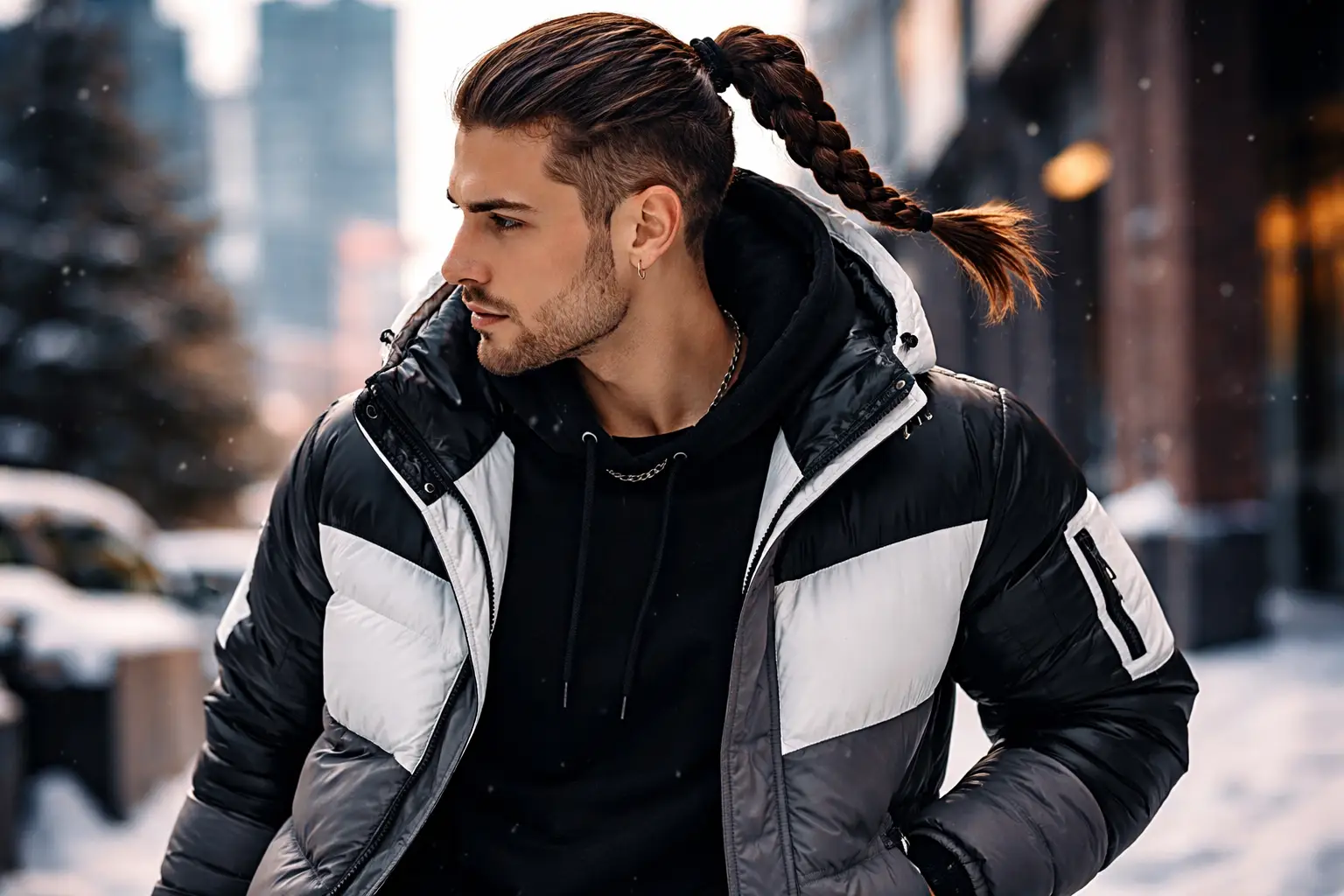 Braided Ponytail for a Stylish Twist