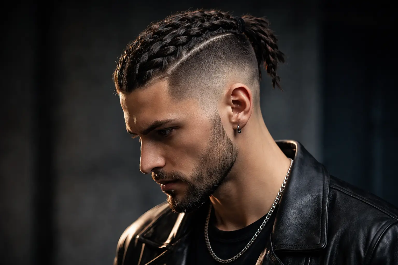 Braided Undercut Style