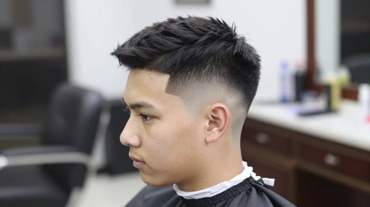 Burst Fade Haircut