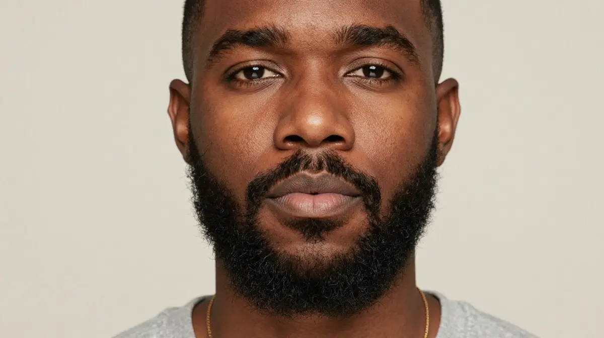 Chevron Mustache with Beard