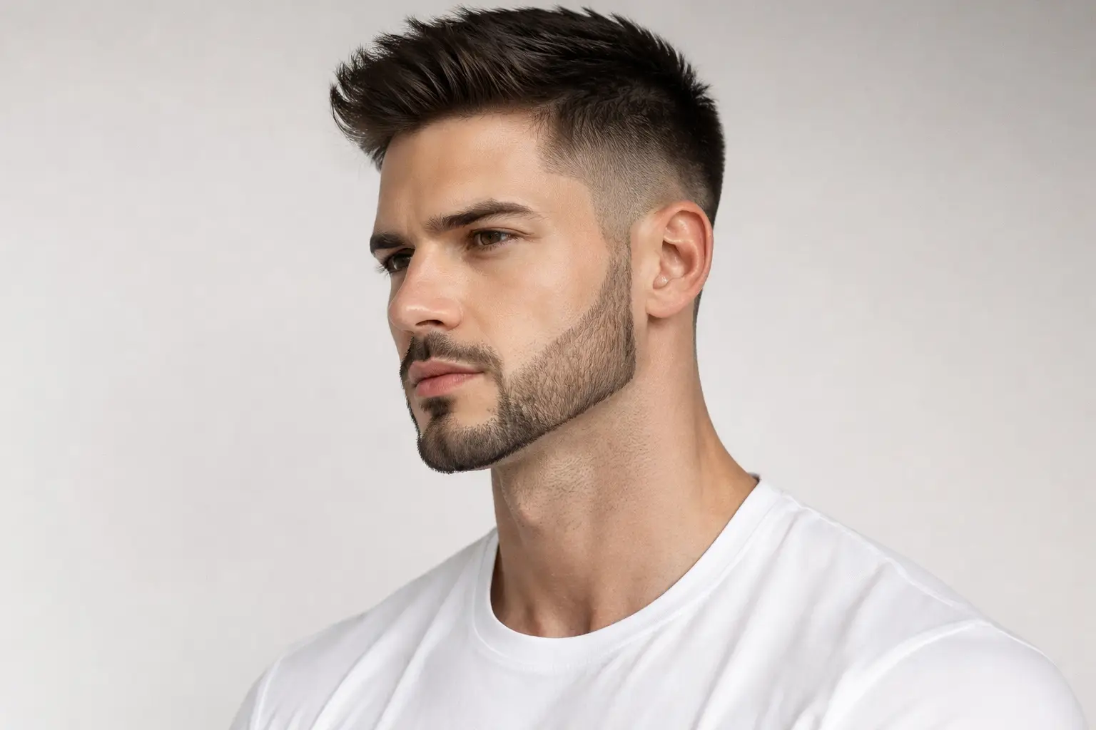 Chin Strap Beard for Sharp Outline