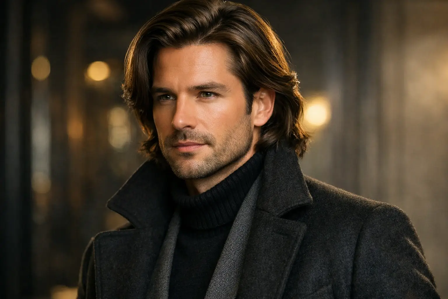 Classic Shoulder Length Blowout Style