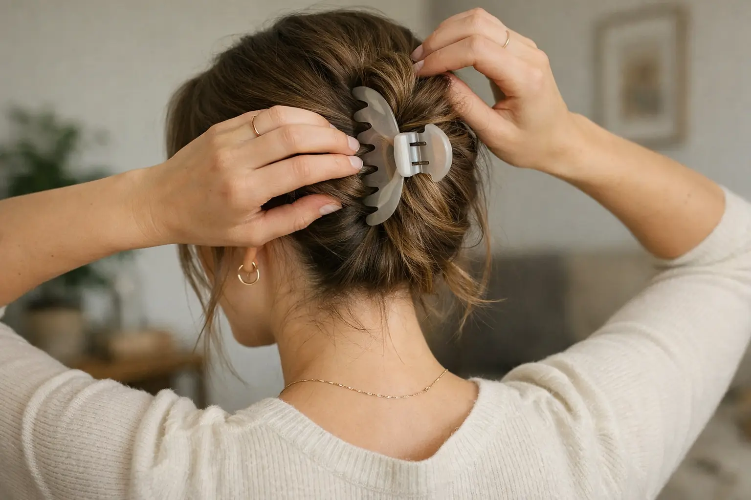 Claw Clip Updo